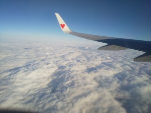 沖縄行き飛行機